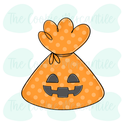 Pumpkin Treat Bag - Cookie Cutter