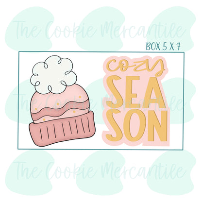 Cozy Season Plaque - Cookie Cutter