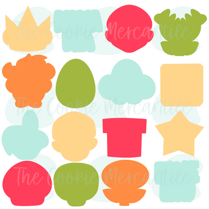 Super Bros Set - Cookie Cutters