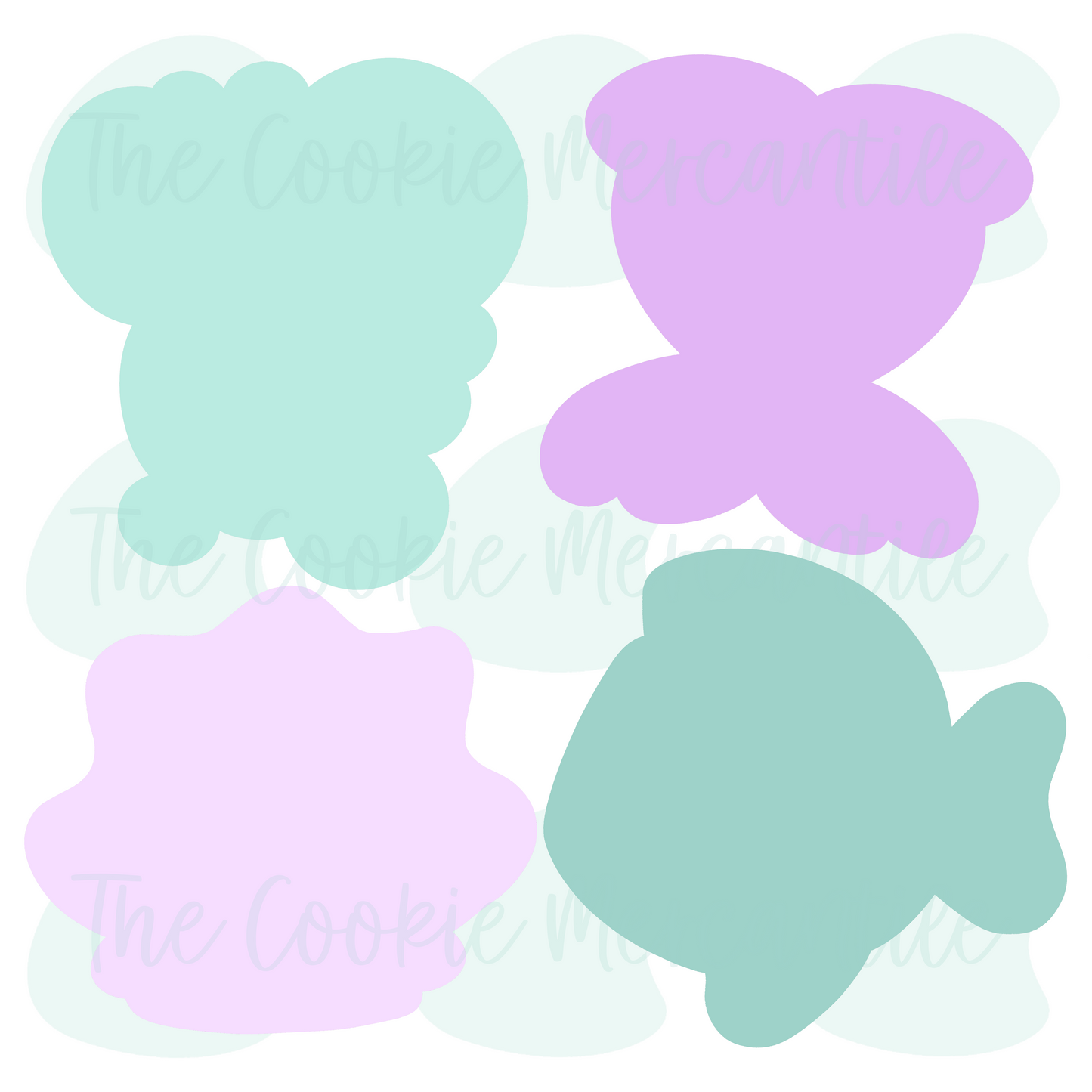Mermaid Reef Set - Cookie Cutters