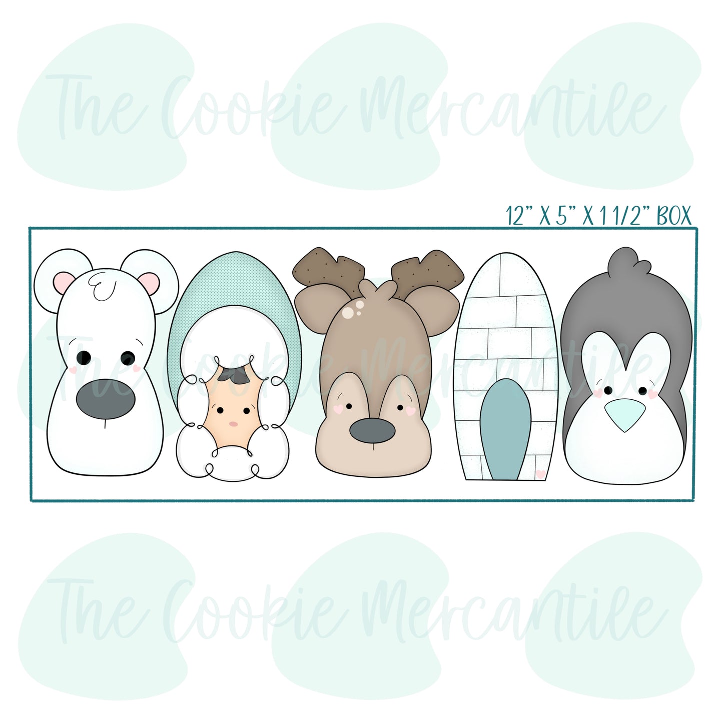 Arctic Friends Stick Set - Cookie Cutter