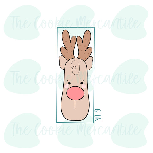 Skinny Reindeer Stick - Cookie Cutter