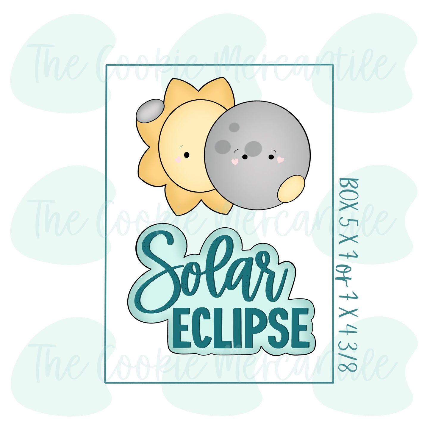 Solar Eclipse 2 Piece Set - Cookie Cutter
