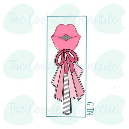 Skinny Kiss Cookie Pop Stick  - Cookie Cutter