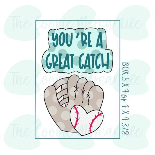 You're A Great Catch Set - Cookie Cutter