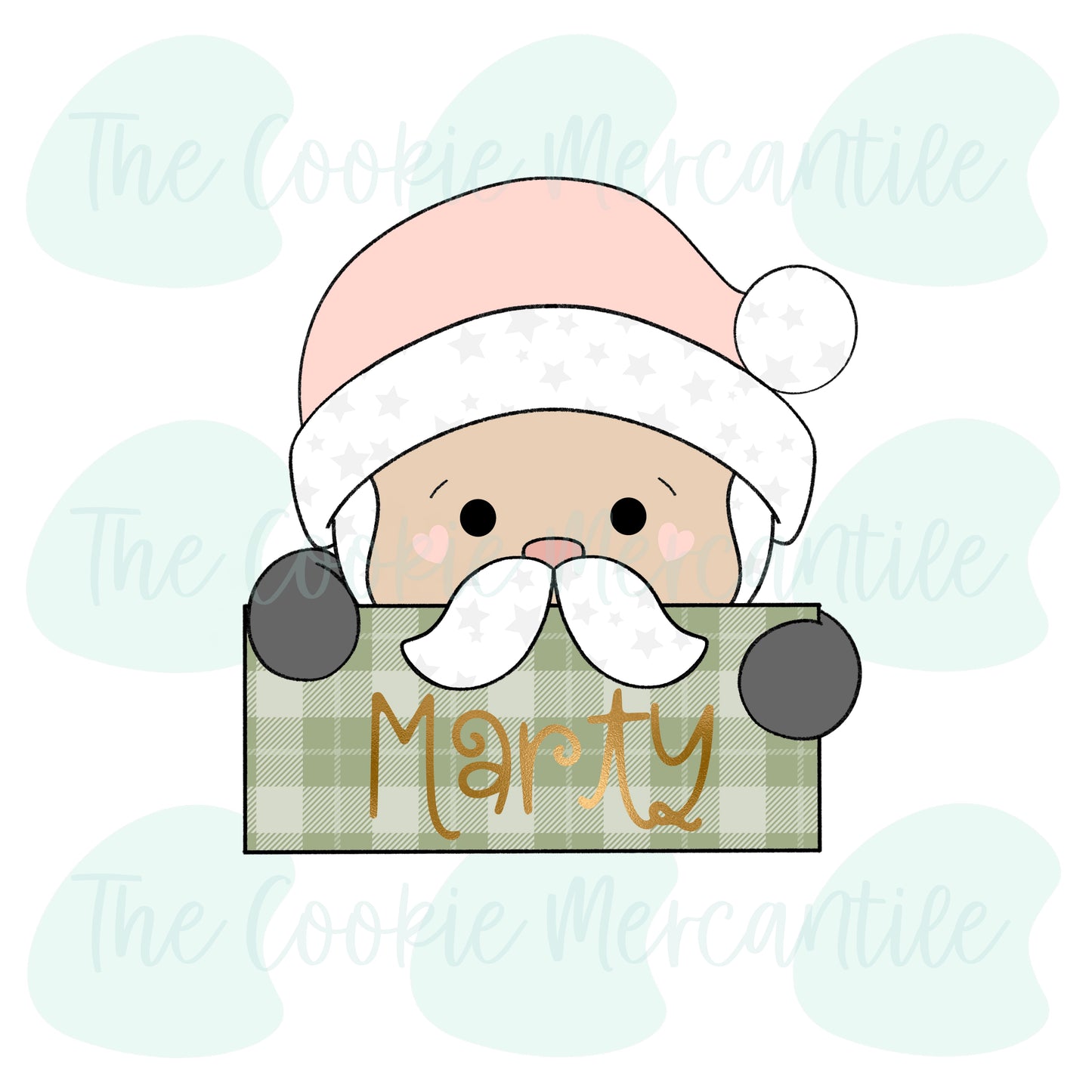 Santa Plaque (2022) - Cookie Cutter