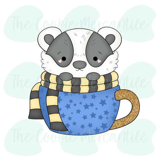Wizard Badger Mug  - Cookie Cutter