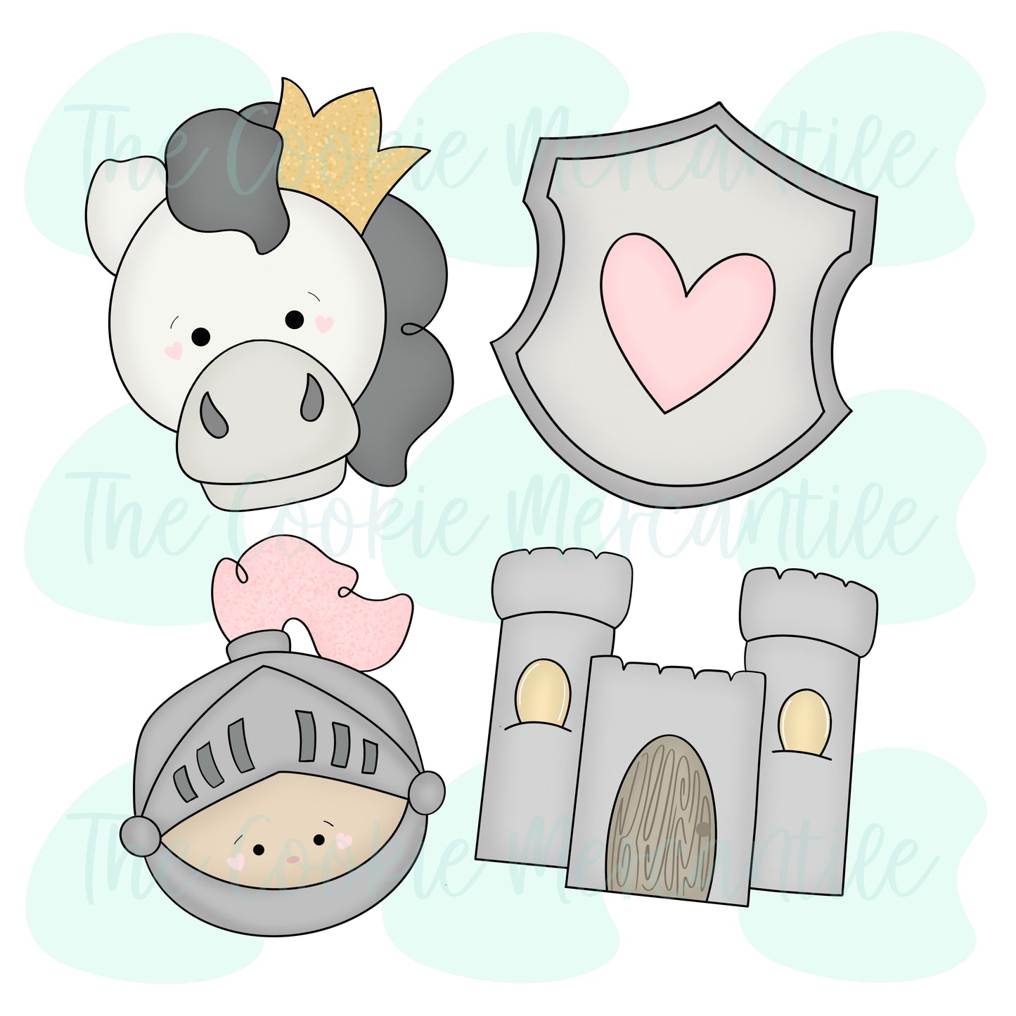 Knight Set - Cookie Cutter