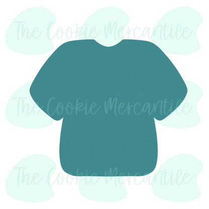 Chubby Scrub Top -  Cookie Cutter