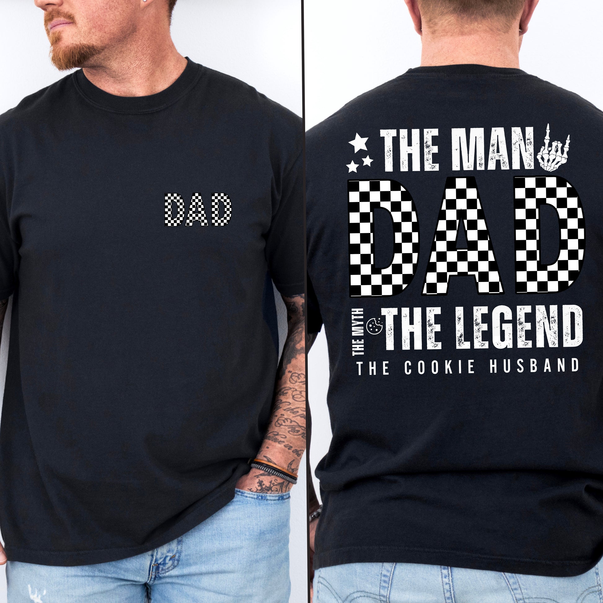 Dad - Black Comfort Colors - T-Shirt – The Cookie Mercantile