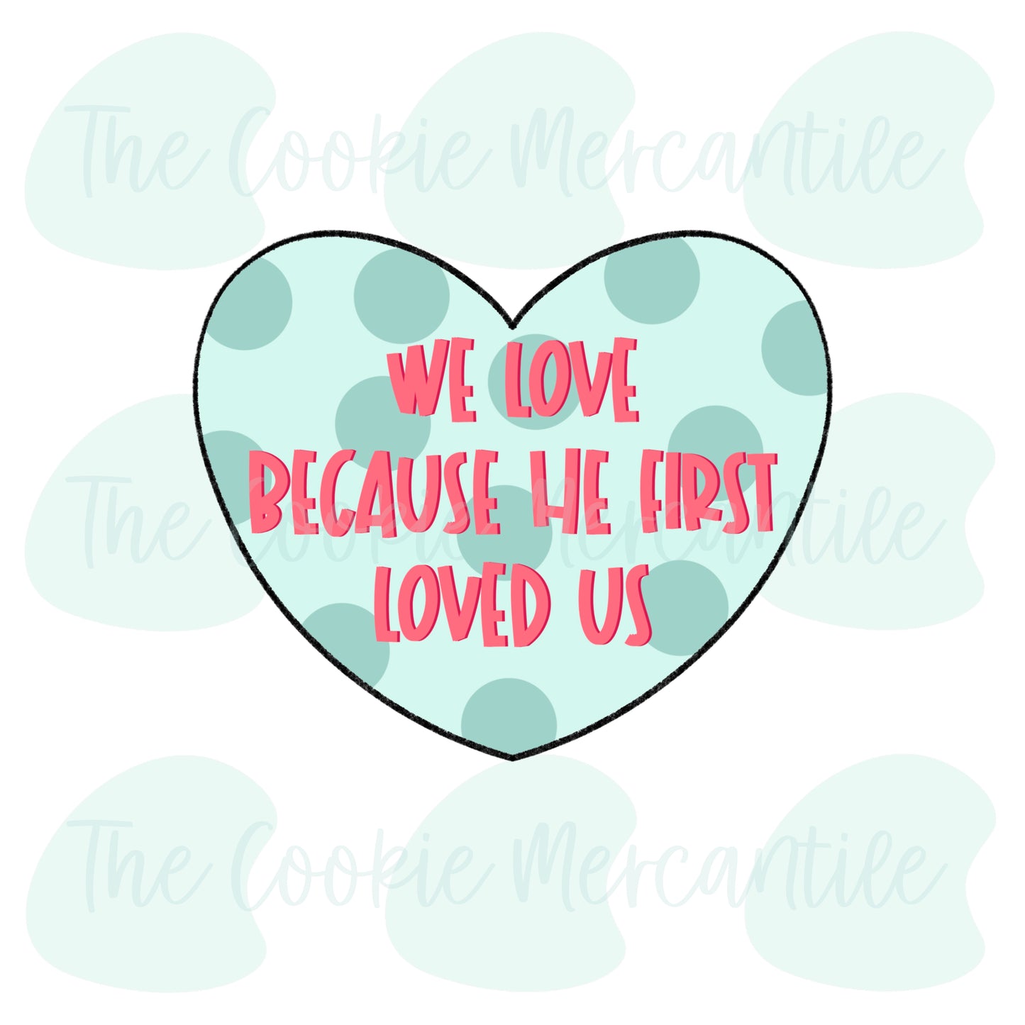 Because He Loved Us 2 Piece Set [2022] - Cookie Cutter