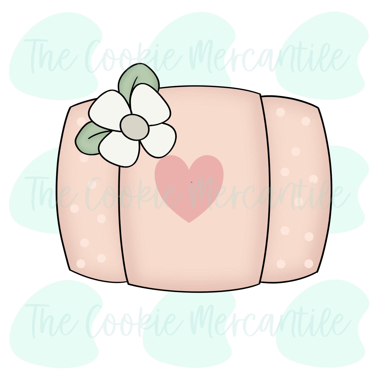 Floral Chubby Bandage - Cookie Cutter