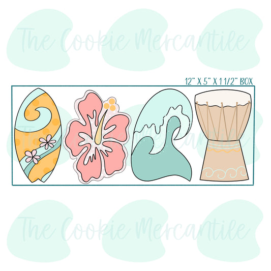 Luau Stick Set  -  Cookie Cutter