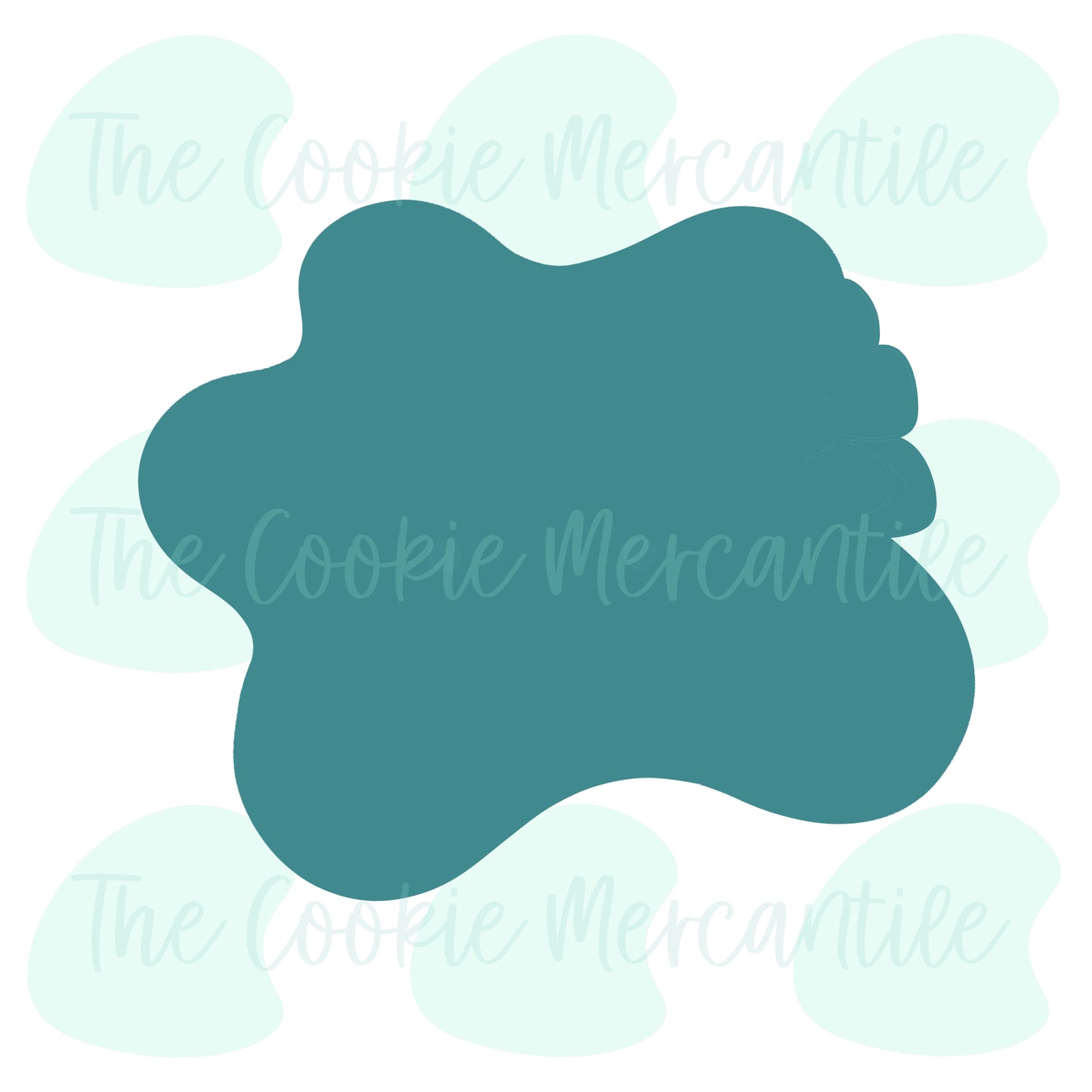 Floral Germ  - Cookie Cutter