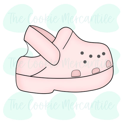 Croc Shoe - Cookie Cutter