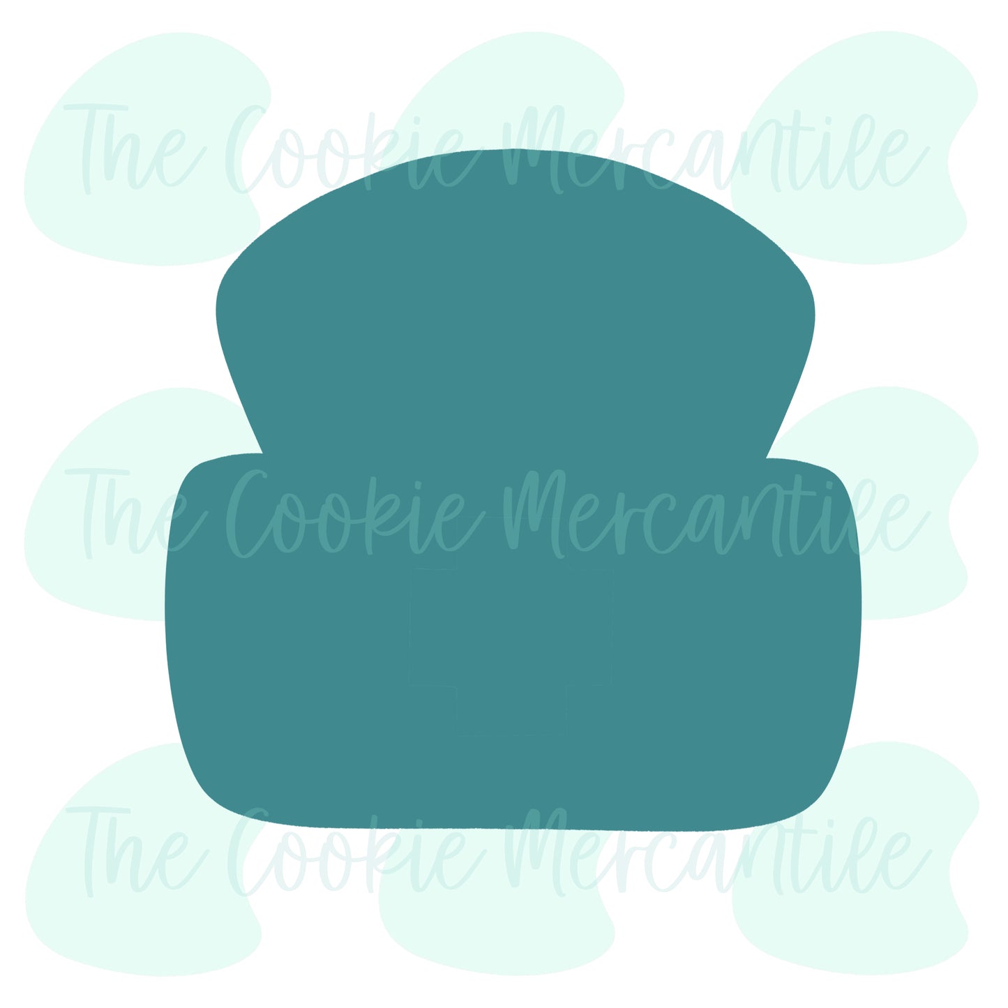 Chunky Nurse Hat - Cookie Cutter