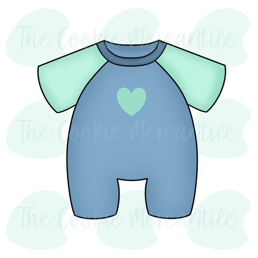 Boy Romper - Cookie Cutter