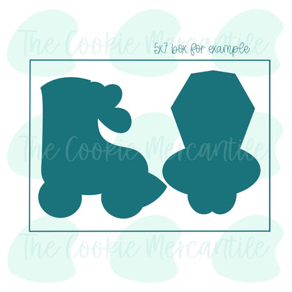 Roller Skate & Ring Pop [We go together like] - Cookie Cutter