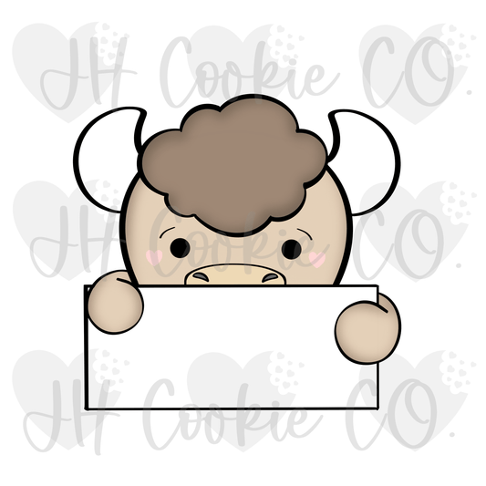 Buffalo Name Plaque  (2022) - Cookie Cutter