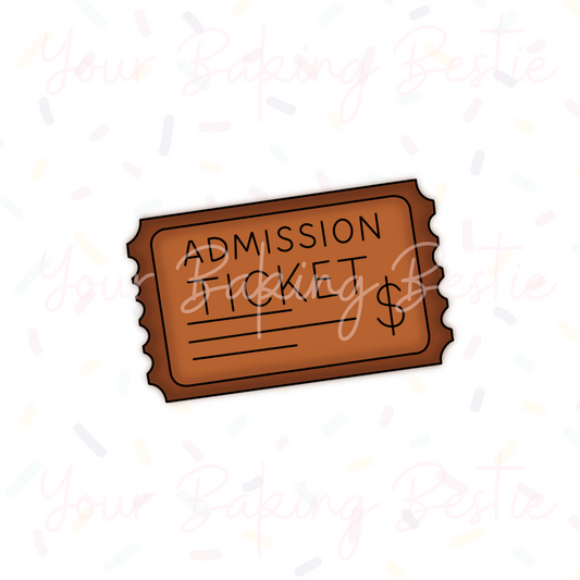 YBB - Admission Ticket - Cookie Cutter