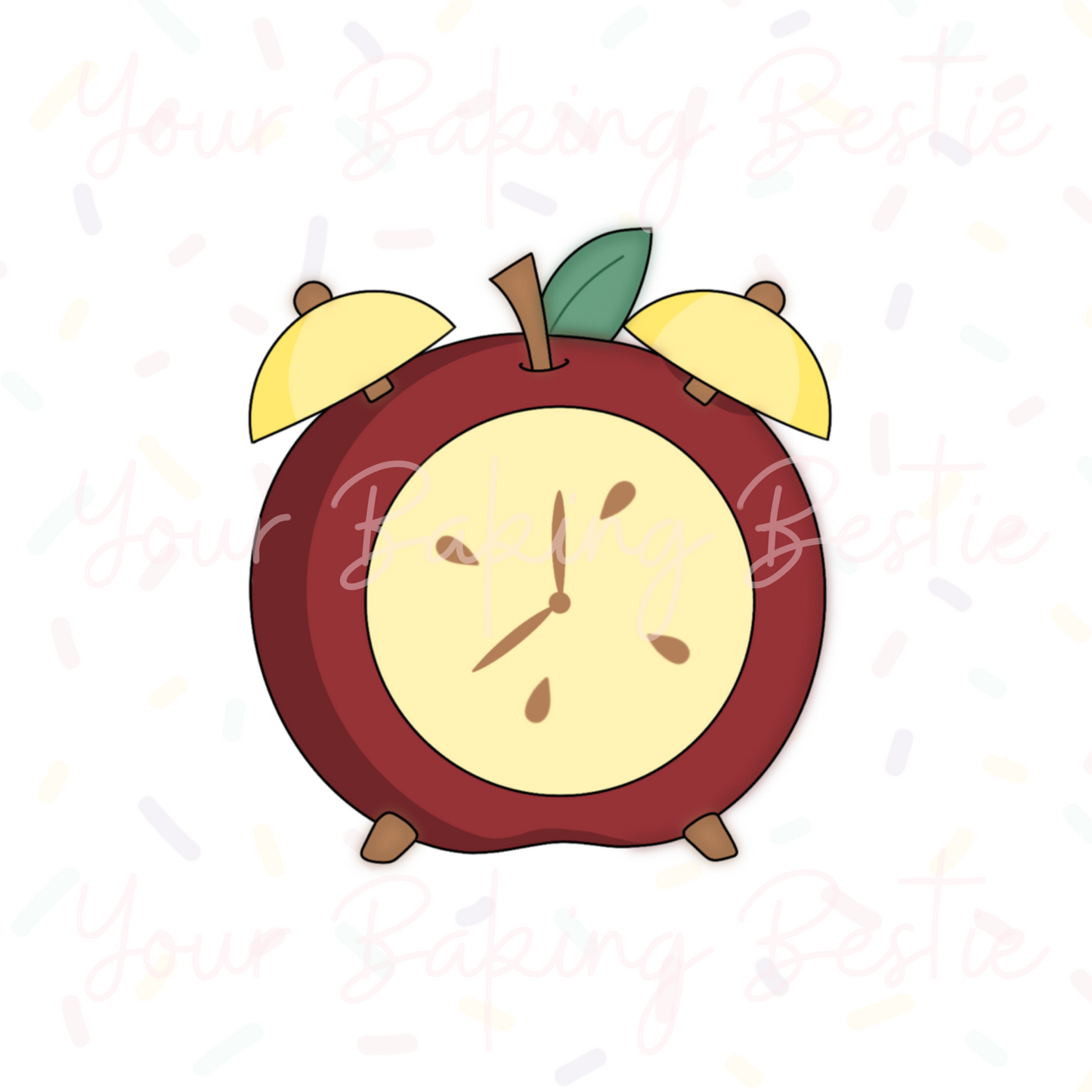 YBB - Apple Alarm Clock - Cookie Cutter