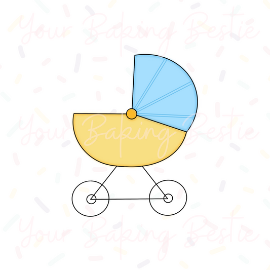 YBB - Baby Buggy - Cookie Cutter
