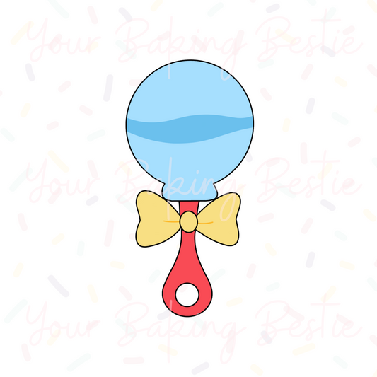 YBB - Baby Rattle - Cookie Cutter