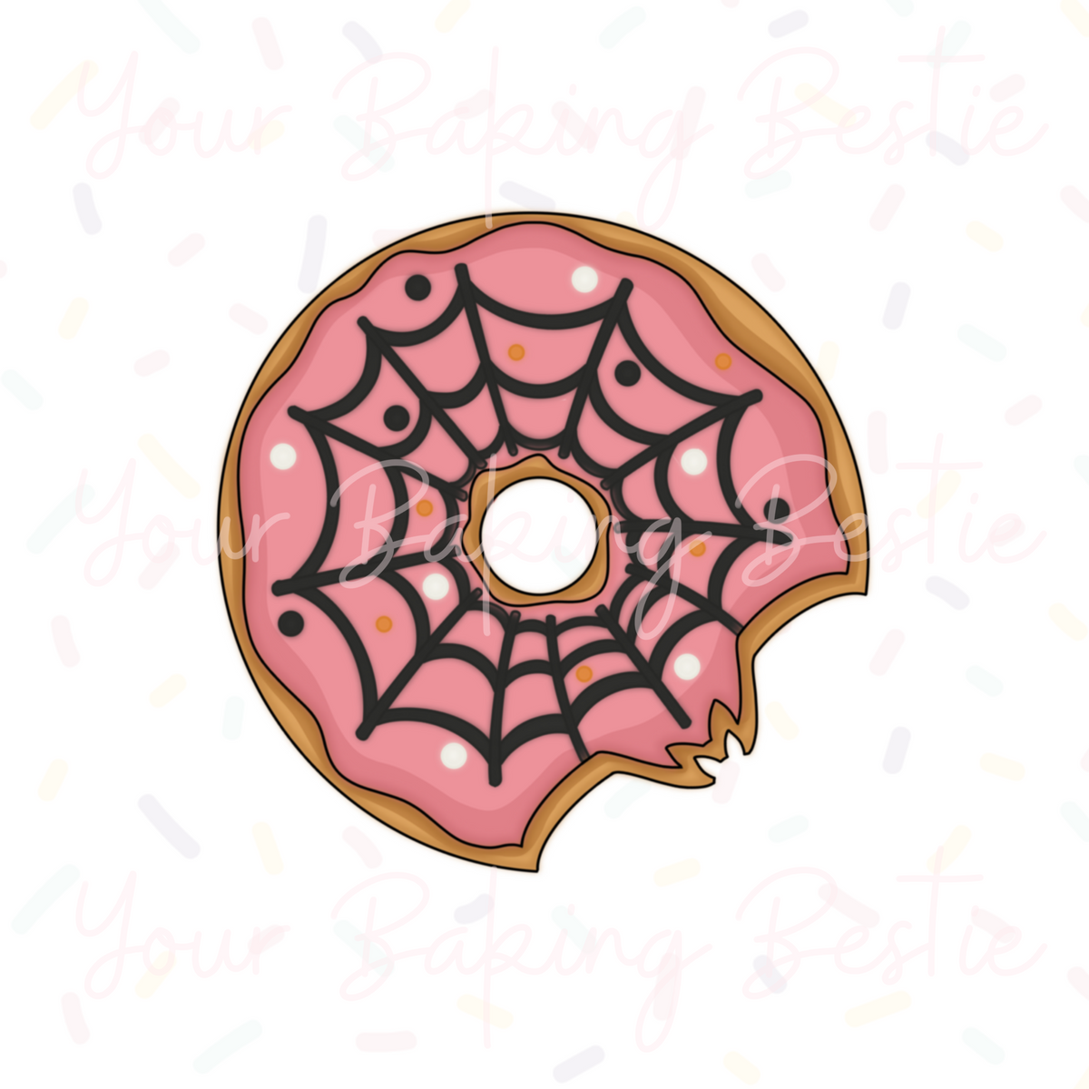 YBB - Bat Bite Donut - Cookie Cutter