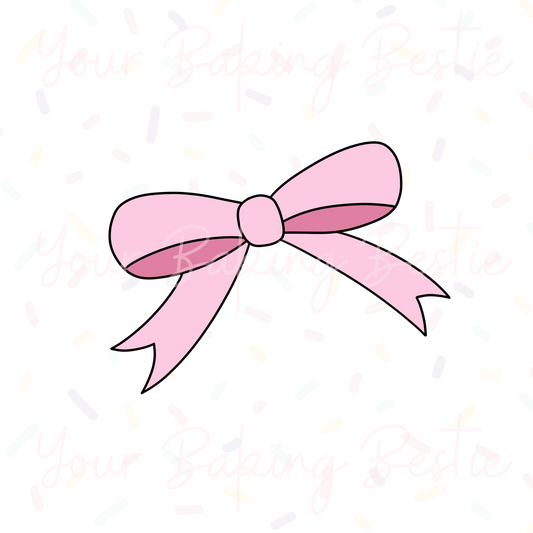 YBB - Bow B - Cookie Cutter