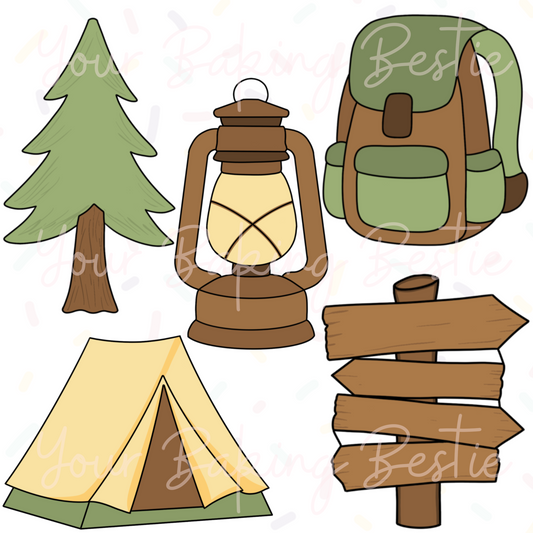 YBB - Camping Bundle (5 cutters) - Cookie Cutter
