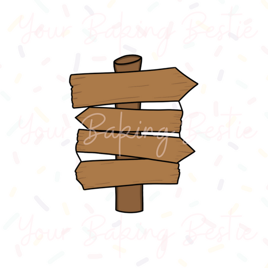 YBB - Camping Sign - Cookie Cutter