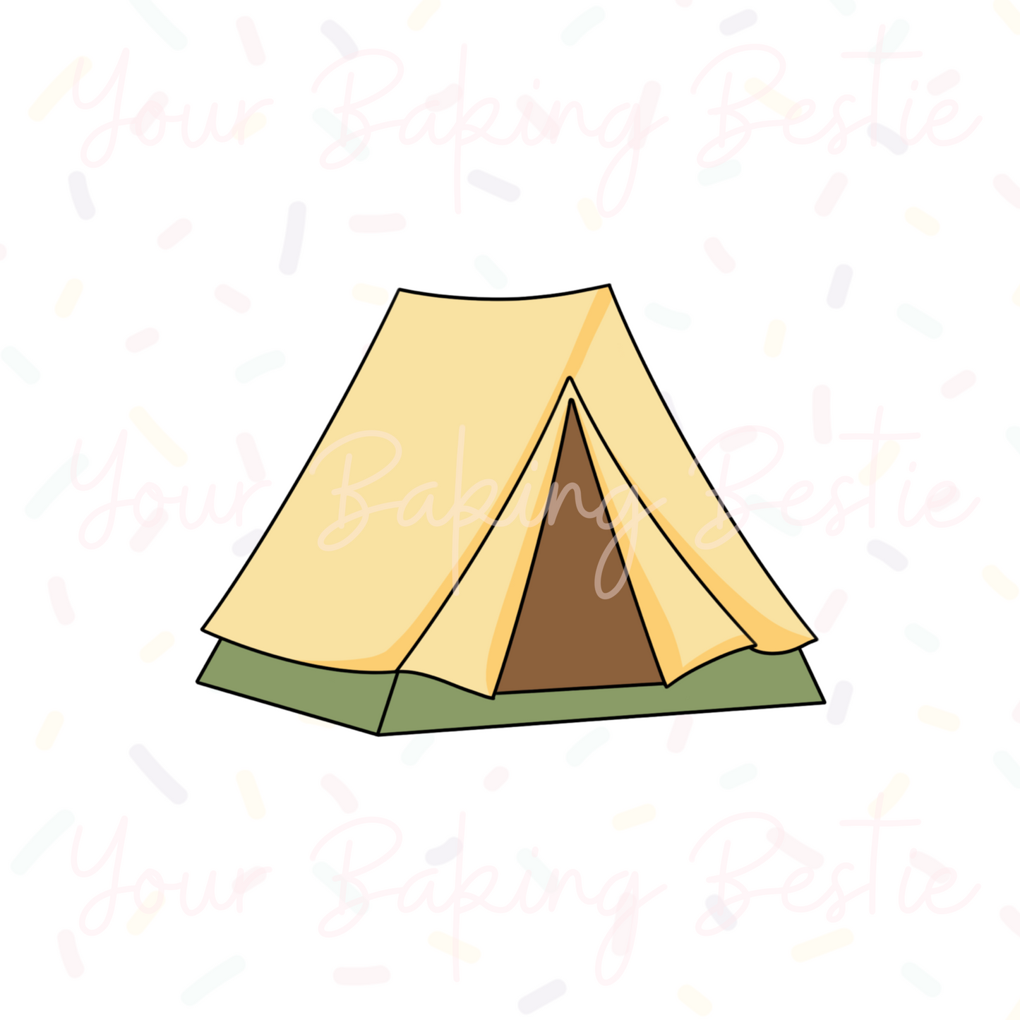 YBB - Camping Tent - Cookie Cutter