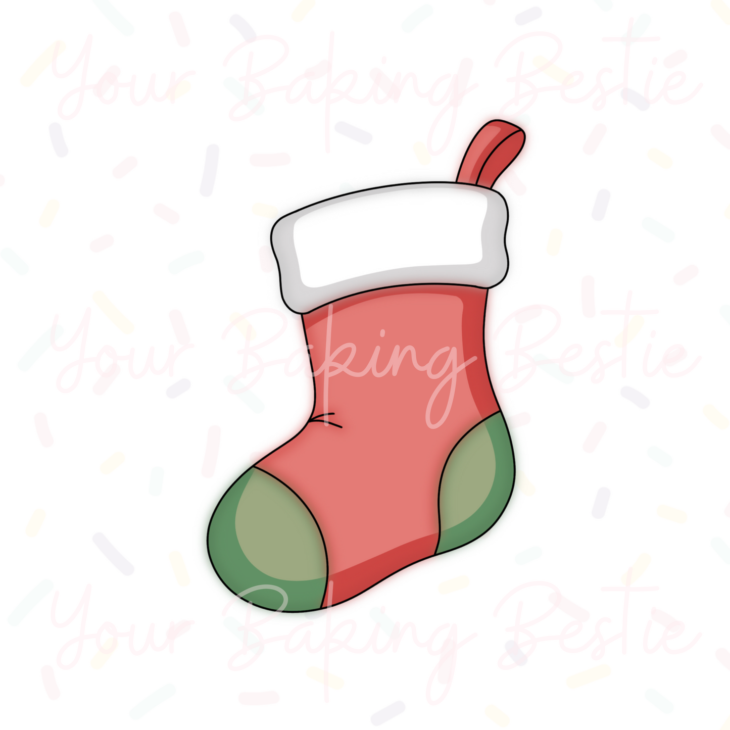 YBB - Christmas Stocking - Cookie Cutter