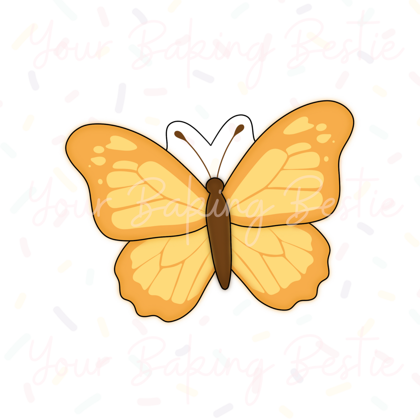 YBB - Butterfly - Cookie Cutter