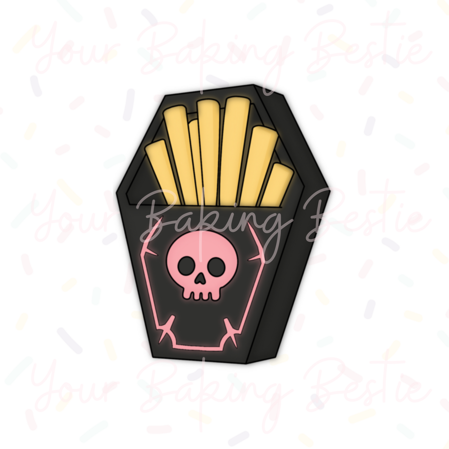 YBB - Coffin French Fries - Cookie Cutter