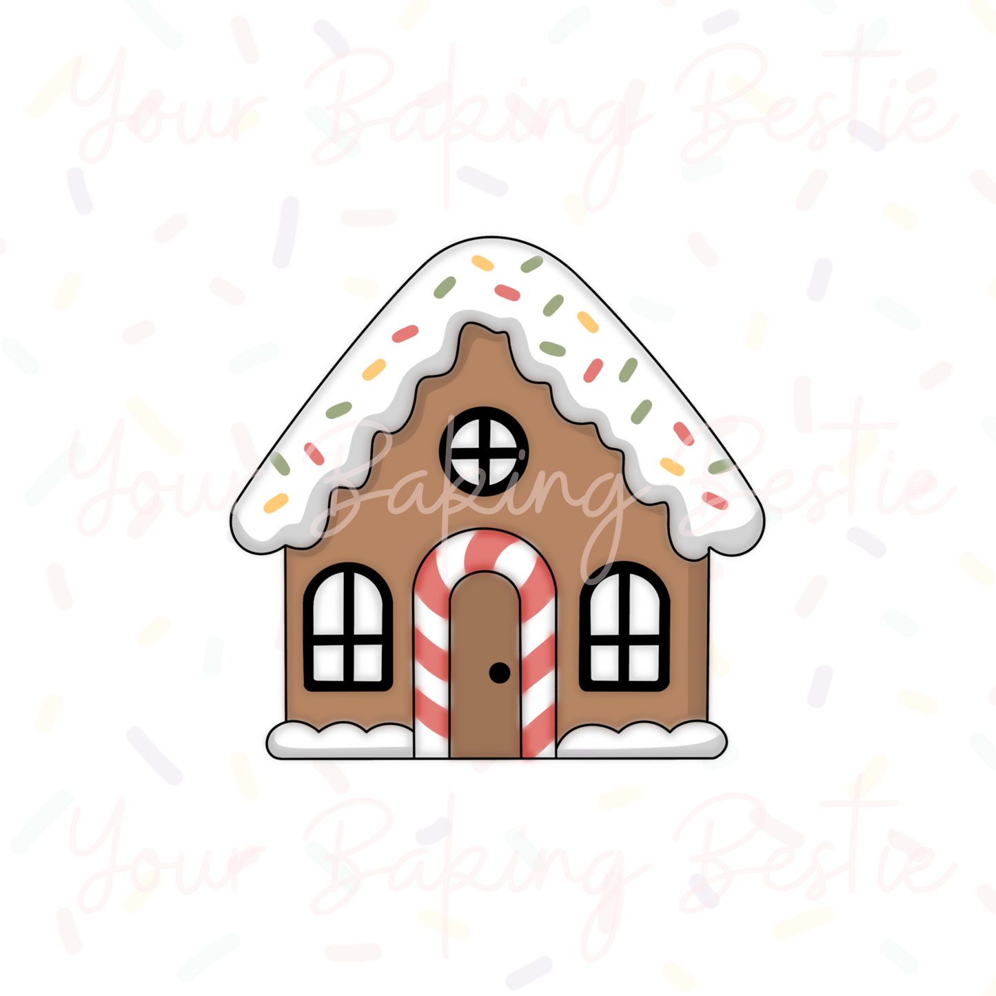 YBB - Gingerbread House - Cookie Cutter