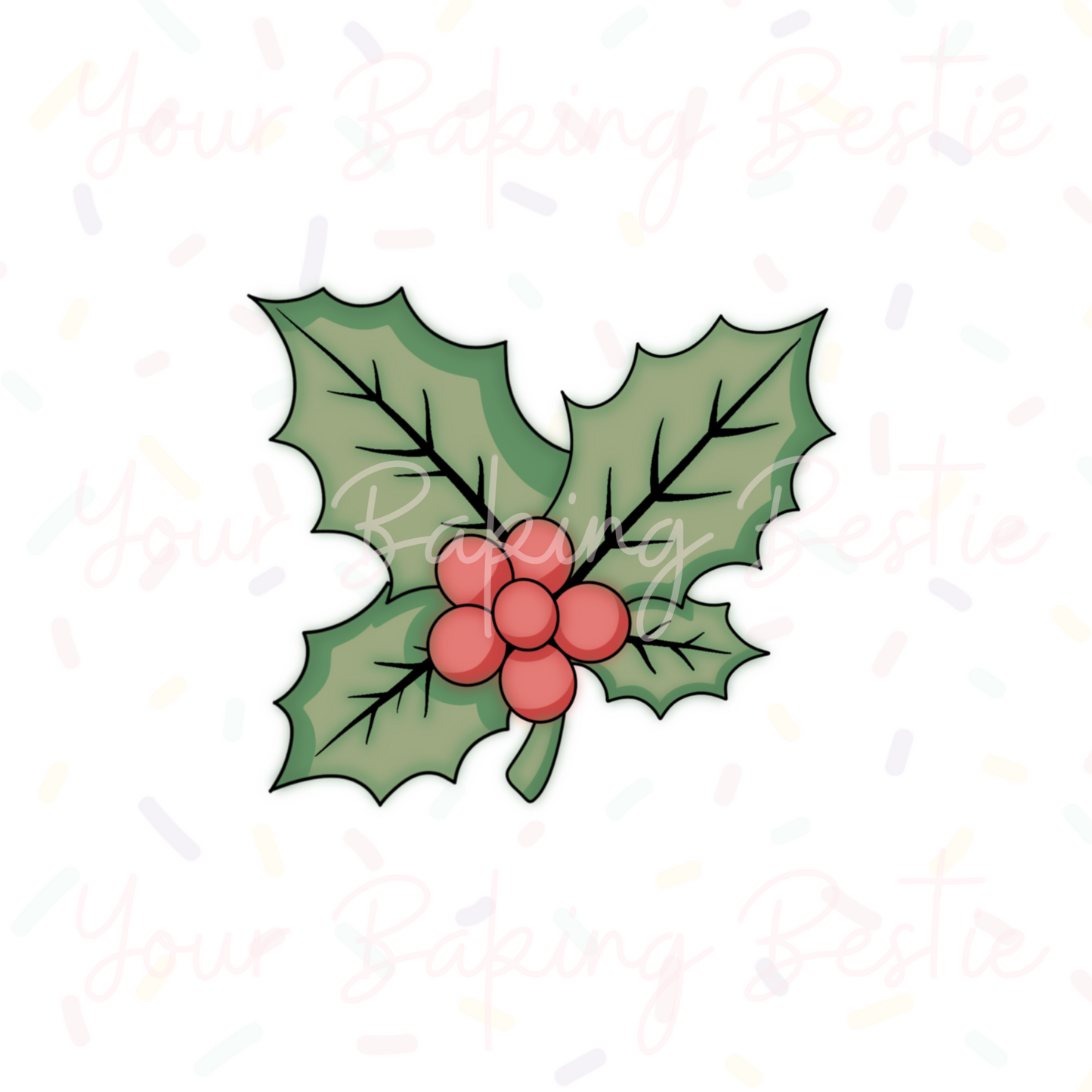 YBB - Holly - Cookie Cutter