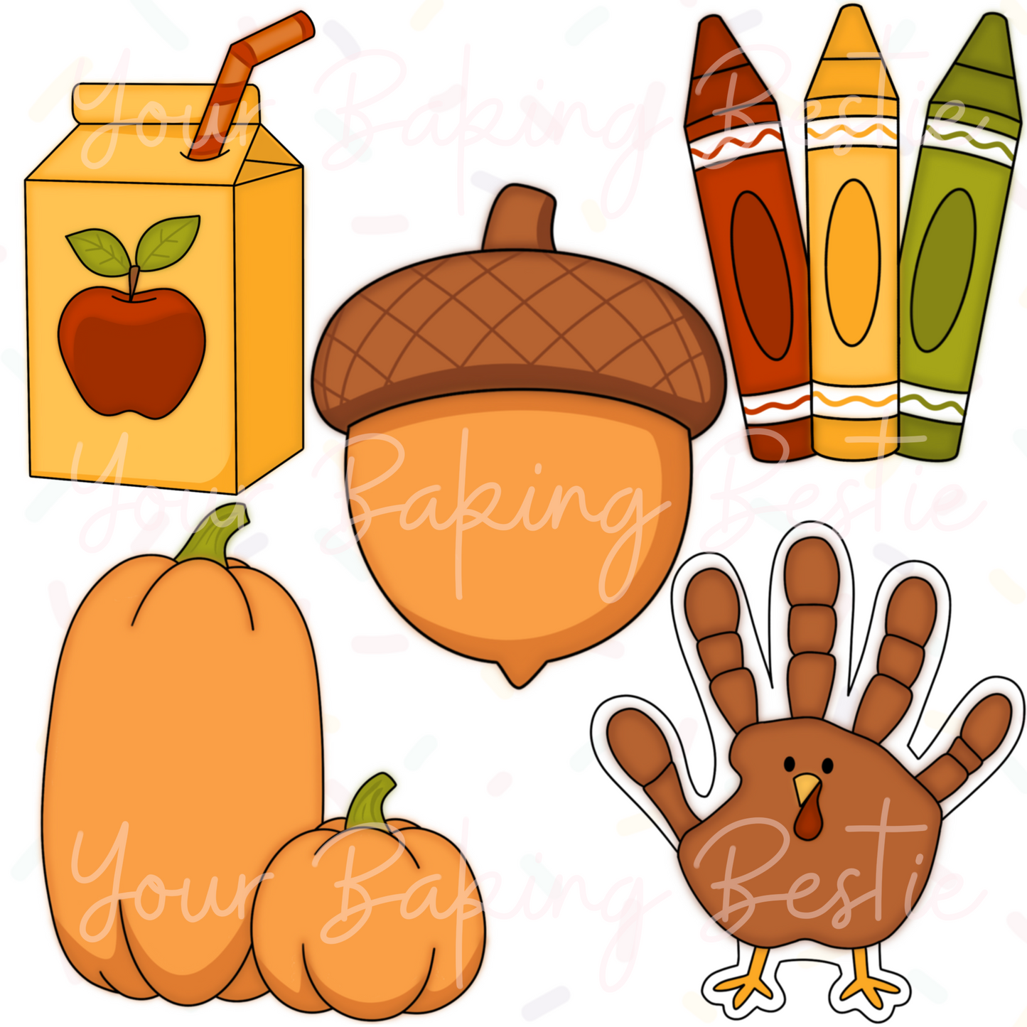 YBB - Kids Thanksgiving Bundle - Cookie Cutter