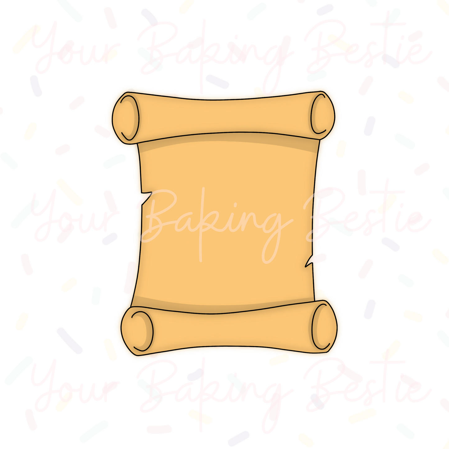 YBB - Open Scroll - Cookie Cutter