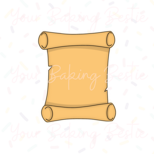 YBB - Open Scroll - Cookie Cutter