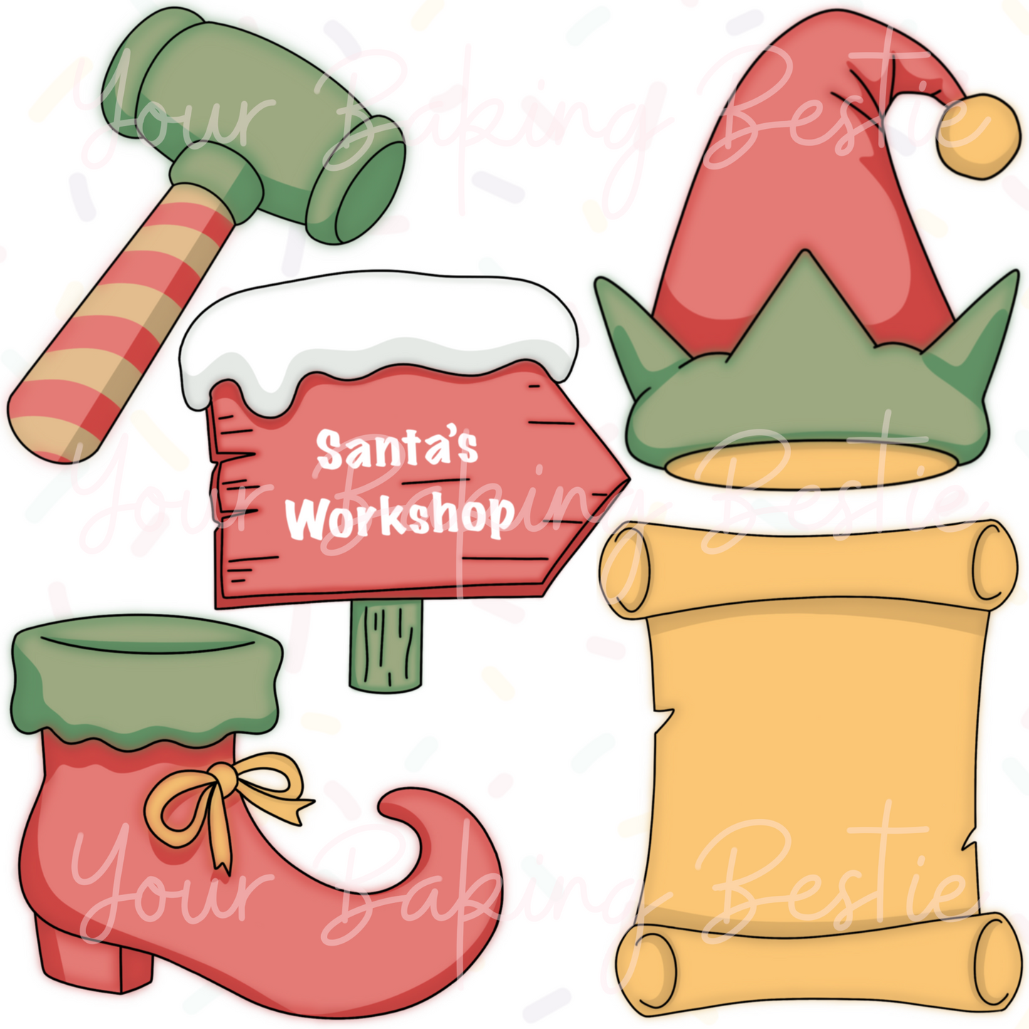 YBB - Santa Workshop Bundle - Cookie Cutter