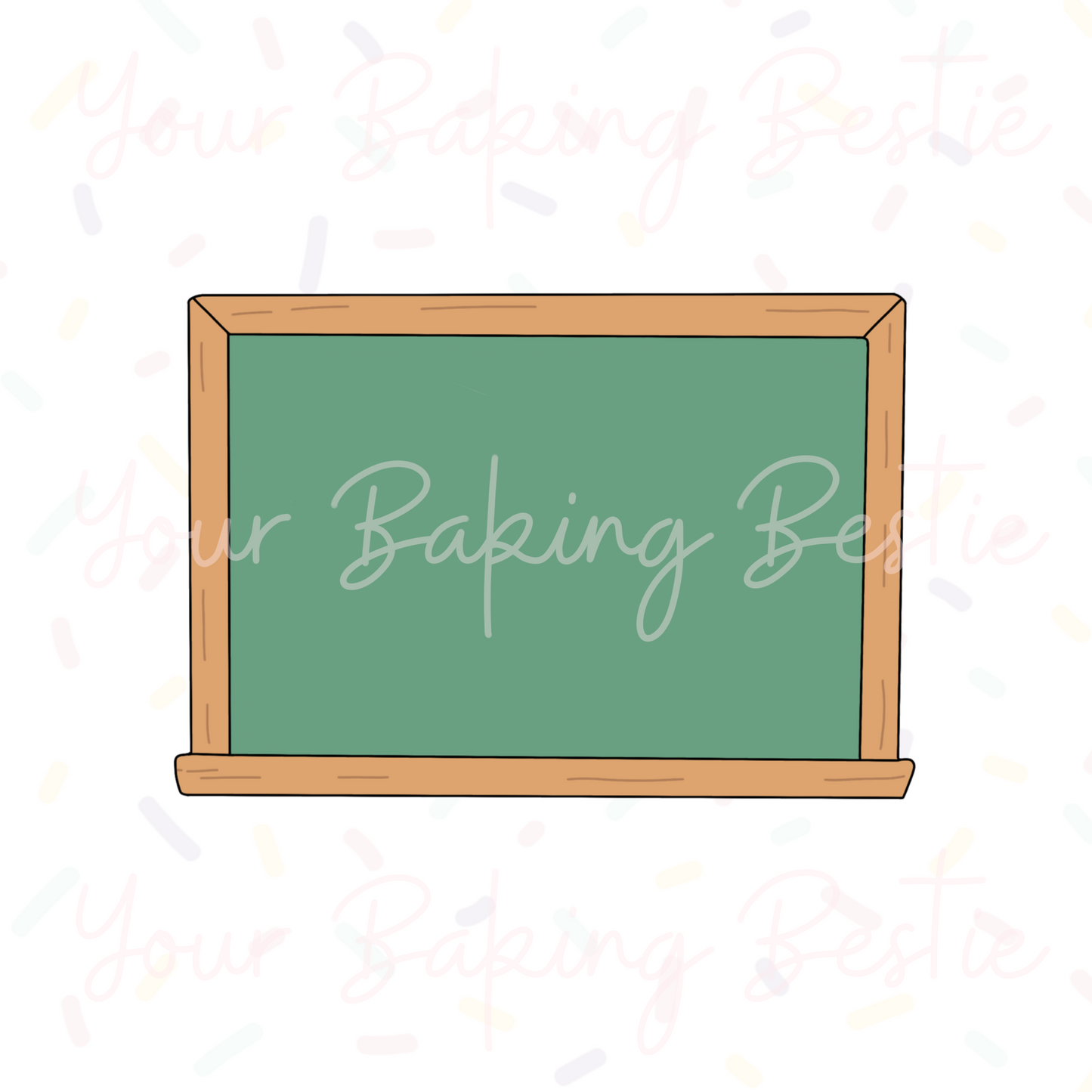 YBB - School Chalkboard - Cookie Cutter