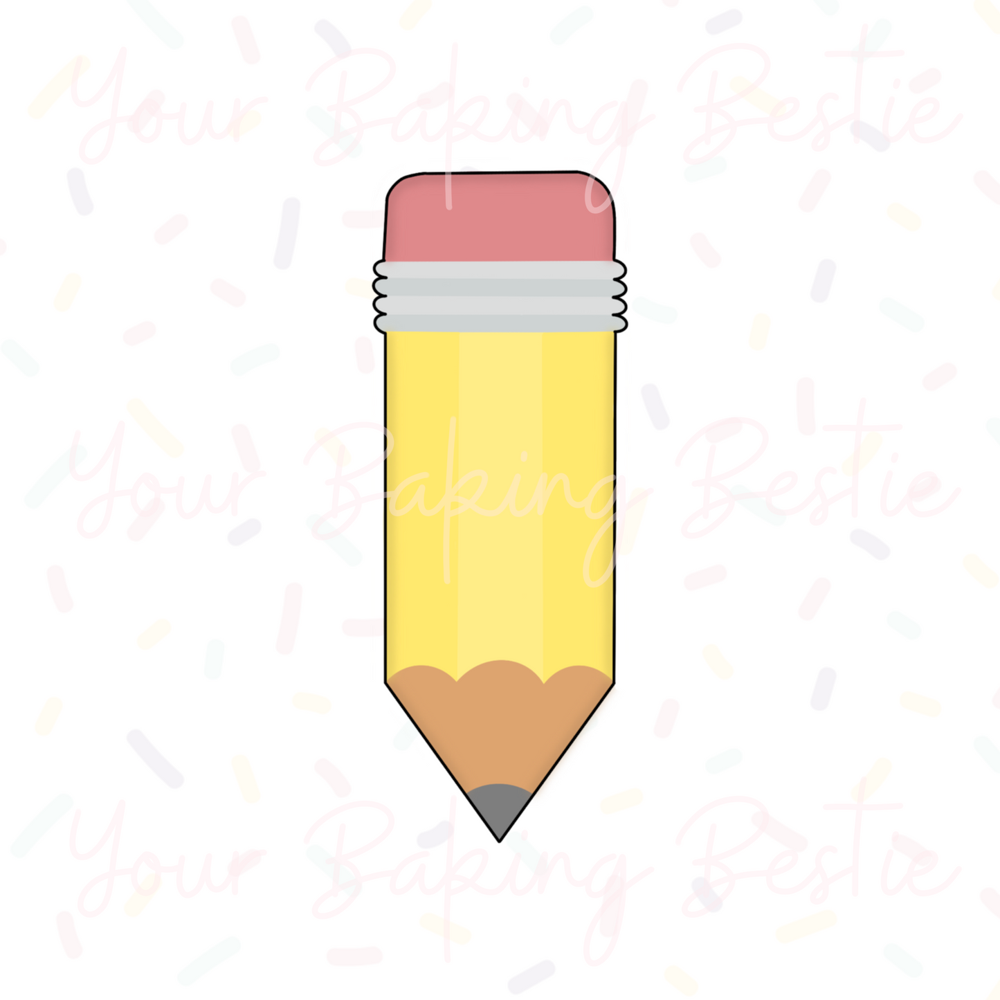 YBB - School Pencil - Cookie Cutter