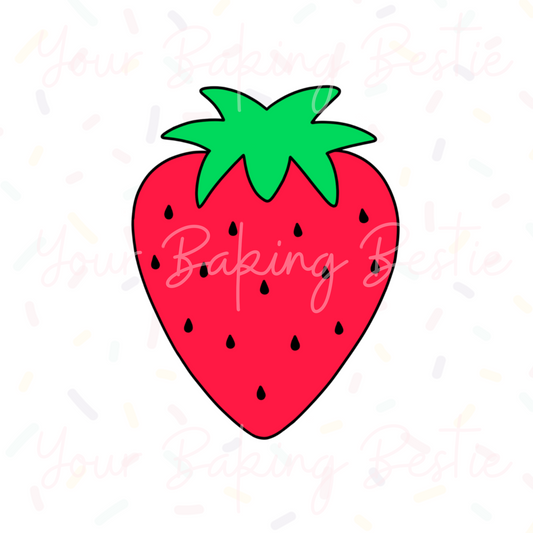 YBB - Strawberry - Cookie Cutter