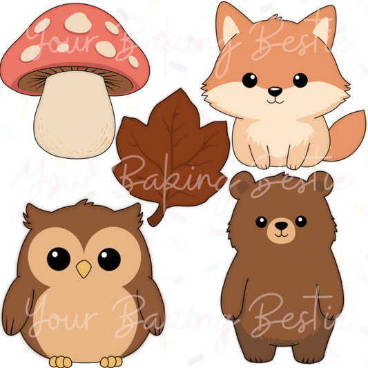 YBB - Woodland Creatures Bundle - Cookie Cutter