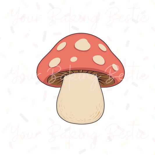 YBB - Woodland Mushroom - Cookie Cutter