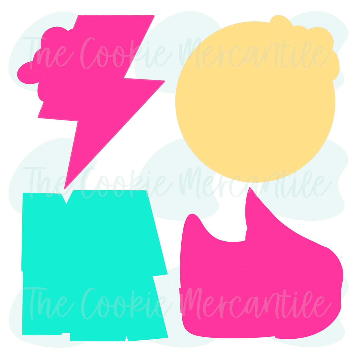 Retro Mama Set - Cookie Cutters