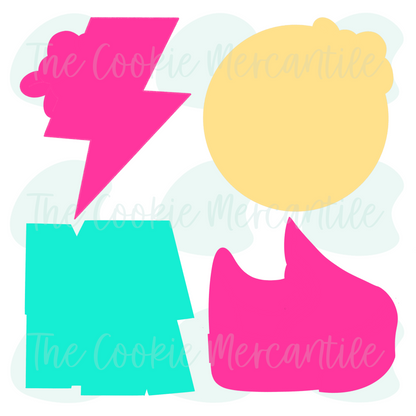 Retro Mama Set - Cookie Cutters