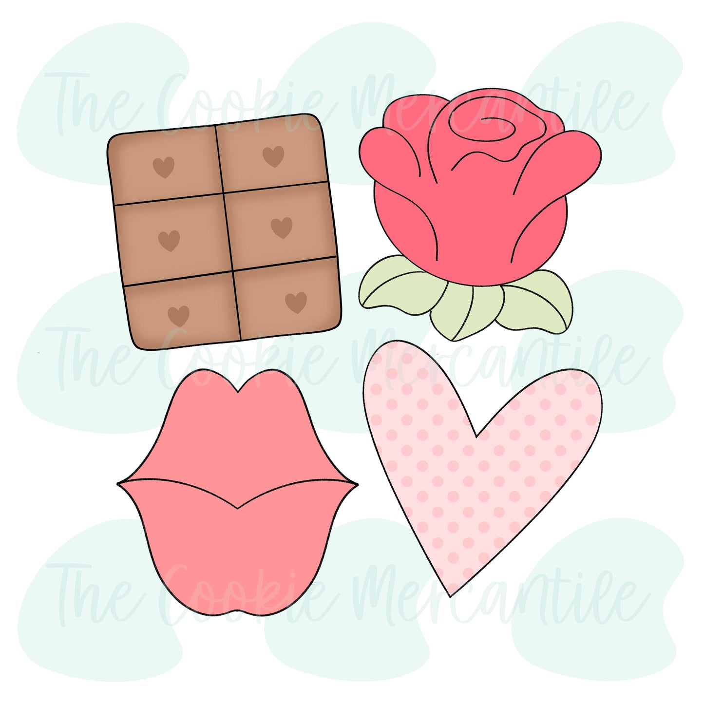 Valentine's Day Set - Cookie Cutters