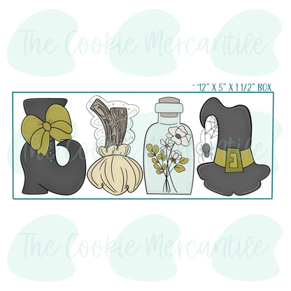Witch Stick Set - Cookie Cutters